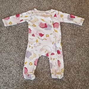 Baby girls organic cotton sleeper